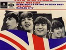 THE BEATLES 45 EP DIZZY MISS LIZZY+PS SWEDEN RARE