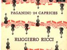 RUGGIERO RICCI / PAGANINI : 24 CAPRICES JAPAN LP