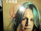 TODD RUNDGREN TODD **SIGNED** 2 LPS LARGE POSTER 1974 BEARSVILLE BOTH LPS NM