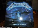 METALLICA - RIDE THE LIGHTNING - MEGAFORCE RECORDS ISSUE
