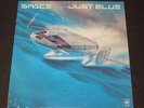Space rare '78 LP Just Blue on CBS blue vinyl  EX  french cosmic disco