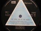 Pink Floyd: The dark side of the Moon ORIG. UK HARVEST SOLID BLUE TRIANGLE COPY