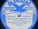 TAMPA RED chicago Five I SEE YOU CAN'T TAKE IT Bluebird B-6990 BLUES 78rpm bj369