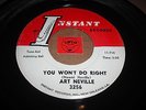 LISTEN - RNB POPCORN - ART NEVILLE - YOU WON'T DO RIGHT - SKEET SCAT