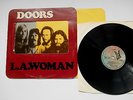 THE DOORS LA WOMAN LP ORIGINAL UK 1ST ISSUE WINDOW SLEEVE + INNER VG