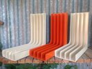 3x VINTAGE 70's DECOR RECORD RACKS Retro LP Vinyl Storage KARTEL ERA Funky