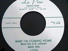 MACK RICE - BABY I'M COMING HOME/ MY BABY - LU PINE MINT MINUS COPY
