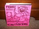 THE FRANTIX My Dad's a Fu*king Alcoholic 7 45 EP kbd PUNK 1983 FLUID w/ INSERT