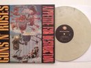 GUNS N' ROSES APPETITE FOR DESTRUCTION - RARE WHITE MARBLE COLOR VINYL LP (NM)