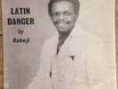 KALONJI   Latin Dancer   Funk Soul Afro Fusion LP EX Shrink Private Press