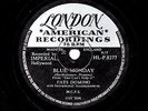 GREAT FATS DOMINO R&B 78 BLUE MONDAY / WHAT'S THE REASON.. UK  LONDON HLP8377 EX