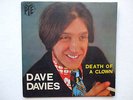DAVE DAVIES - DEATH OF A CLOWN 45 7'' EP PYE PORTUGAL PSYCH ROCK THE KINKS RARE