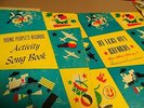YOUNG PEOPLES RECORDS RARE SONG BOOK, AND 24 RECORDS, PLUS RARE ALBUM JACKET