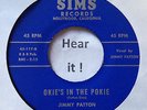 Rockabilly; Jimmy Patton; Okie's In The Pokie on SIMS rare early re