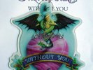 MINT MOTLEY CRUE WITHOUT YOU PIC PICTURE DISC   BACKING CARD