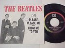 Beatles Please Please Me Vee-Jay 581 45 RPM Record and Picture Sleeve - Original