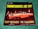 THE SHADOWS - THUNDERBIRDS ARE GO 1966 COLUMBIA RARE INDIA EP P/S SIGNED X 3