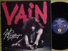 VAIN, NO RESPECT /GUNS N' ROSES/ LP 1989 UK 1ST PRESS A1/B1 EX-/EX-