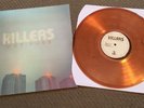 THE KILLERS HOT FUSS-2004 RE-ISSUE Brown VINYL LP -(LIZARD 011X)