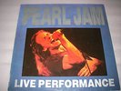 Pearl Jam Vinyl Rarität Live Performance Coloured