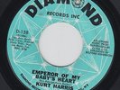 KURT HARRIS Emperor Of My Baby's Heart 45 on Diamond northern soul original HEAR