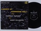 CHARLIE PARKER/DIZZY GILLESPIE Night at Carnegie Hall BIRDLAND LP425 10