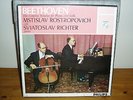 PHILIPS SAL 3453 / 4 BEETHOVEN COMPLETE SONATAS ROSTROPOVICH / RICHTER EX