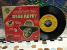 GENE AUTRY Christmas Fun 4-song EP w/Pic cover RARE COUNTRY NMINT
