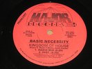 BASIC NECESSITY kingdom of house MAJOR RECORDS rare '92 MIAMI RANDOM RAP 12