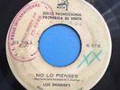 LOS THUNDERS - No lo pienses / FUZZ PSYCH GARAGE * El Salvador 45 PROMO