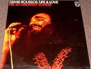 DEMIS ROUSSOS..RARE HAND SIGNED AUTOGRAPHED VINYL LP EX+ LIFE & LOVE 20 GREATEST
