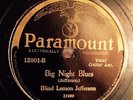 PRE-war BLUES BLIND LEMON Jefferson Peach Orchard Mama Paramount12801 V+ CLEAN