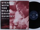 MILES DAVIS QUINTET Steamin' With the PRESTIGE LP