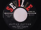 FIVE FLEETS: Pitter Patter / Cheer Up 45 (wol) Vocal Groups