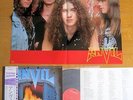 ANVIL / FORGED IN FIRE  only Japan Giant poster 