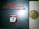 Shostakovich  Steichquartette String Quartets 1-15  Borodin Q.8 LP Eurodisc NM/M