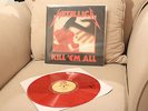 lp metallica kill em all red vinyl topzustand