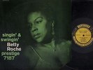 JAZZ VOCAL LP Betty Roche SINGIN' & SWINGIN' on PRESTIGE 7187
