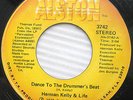 HERMAN KELLY & LIFE dance to the drummer's beat 45 breaks disco JIM BURGESS w75