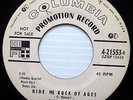 STAMPS QUARTET promo 45 Hide Me Rock Of Ages COLUMBIA