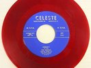 THE MINORS 45 Jerry / Where Are You? CELESTE Doo Wop RED VINYL Repro #BB1019