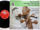 BELA BARTOK konzert fur violine und orchester YEHUDI MENUHIN Wilhelm Furtwangler