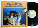 WILLIE COLON & RUBEN BLADES canciones del solar de los aburridos LP Latin