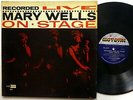 MARY WELLS On Stage Recorded Live LP Original press Motown soul  #4121