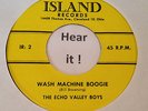 Rockabilly Bopper; Echo Valley Boys; Wash Machine Boogie on ISLAND rare early re