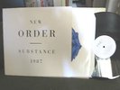 NEW ORDER SUBSTANCE 1987 2 LP SET factory fact 200 w/inners rare joy division