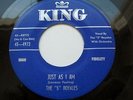 THE 5 ROYALES - JUST AS I AM - MINE FOREVERMORE - NM - KING 4973  - DOO WOP