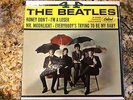 Vintage 4by4 The Beatles 45 Vinyl Record Capitol R-5365 With Cardboard Sleeve