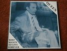 Queen Who Wants To Live Forever (Collectors White Label Vinyl LP, VG Condition)