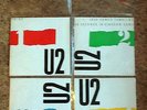 U2  4 U2 PLAY PAC 4 VINYL 45'S IN PLASTIC WALLET ex+ / ex 1980'S VINYL 45'S